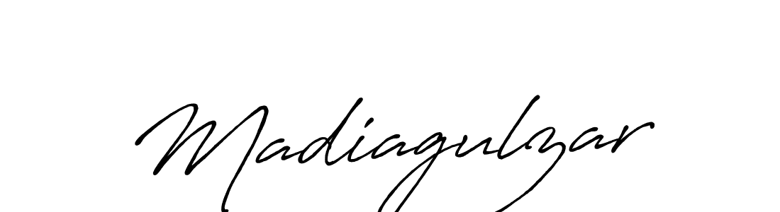 Create a beautiful signature design for name Madiagulzar. With this signature (Antro_Vectra_Bolder) fonts, you can make a handwritten signature for free. Madiagulzar signature style 7 images and pictures png