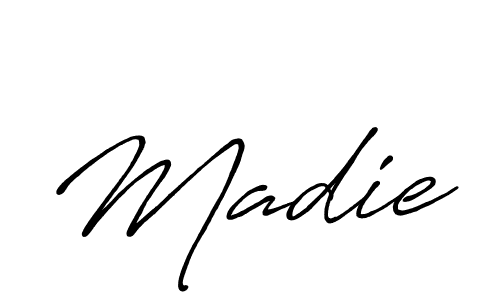 Check out images of Autograph of Madie name. Actor Madie Signature Style. Antro_Vectra_Bolder is a professional sign style online. Madie signature style 7 images and pictures png