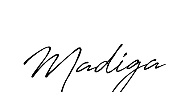 It looks lik you need a new signature style for name Madiga. Design unique handwritten (Antro_Vectra_Bolder) signature with our free signature maker in just a few clicks. Madiga signature style 7 images and pictures png