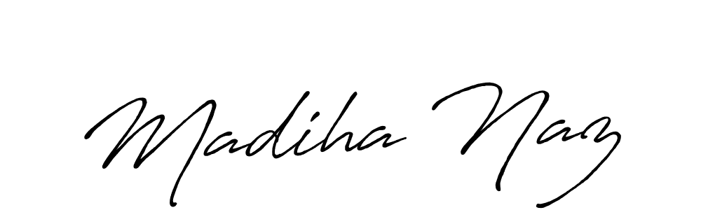 You should practise on your own different ways (Antro_Vectra_Bolder) to write your name (Madiha Naz) in signature. don't let someone else do it for you. Madiha Naz signature style 7 images and pictures png