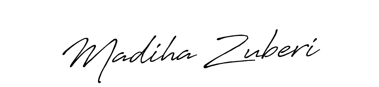 Here are the top 10 professional signature styles for the name Madiha Zuberi. These are the best autograph styles you can use for your name. Madiha Zuberi signature style 7 images and pictures png