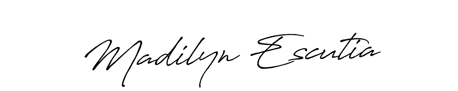This is the best signature style for the Madilyn Escutia name. Also you like these signature font (Antro_Vectra_Bolder). Mix name signature. Madilyn Escutia signature style 7 images and pictures png