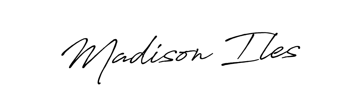 This is the best signature style for the Madison Iles name. Also you like these signature font (Antro_Vectra_Bolder). Mix name signature. Madison Iles signature style 7 images and pictures png