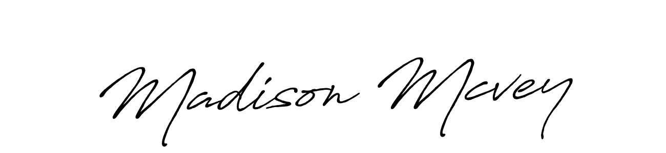 The best way (Antro_Vectra_Bolder) to make a short signature is to pick only two or three words in your name. The name Madison Mcvey include a total of six letters. For converting this name. Madison Mcvey signature style 7 images and pictures png