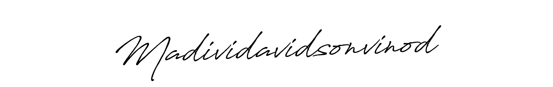 Antro_Vectra_Bolder is a professional signature style that is perfect for those who want to add a touch of class to their signature. It is also a great choice for those who want to make their signature more unique. Get Madividavidsonvinod name to fancy signature for free. Madividavidsonvinod signature style 7 images and pictures png
