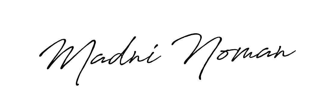 Once you've used our free online signature maker to create your best signature Antro_Vectra_Bolder style, it's time to enjoy all of the benefits that Madni Noman name signing documents. Madni Noman signature style 7 images and pictures png