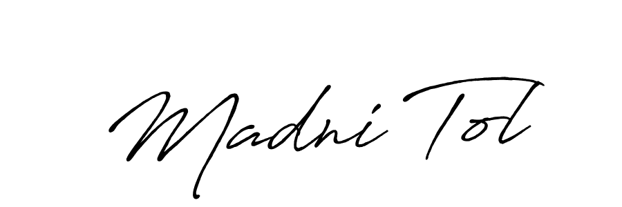 Once you've used our free online signature maker to create your best signature Antro_Vectra_Bolder style, it's time to enjoy all of the benefits that Madni Tol name signing documents. Madni Tol signature style 7 images and pictures png