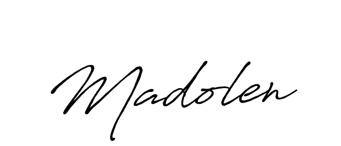 Make a beautiful signature design for name Madolen. Use this online signature maker to create a handwritten signature for free. Madolen signature style 7 images and pictures png