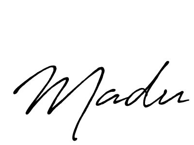 How to Draw Madu signature style? Antro_Vectra_Bolder is a latest design signature styles for name Madu. Madu signature style 7 images and pictures png