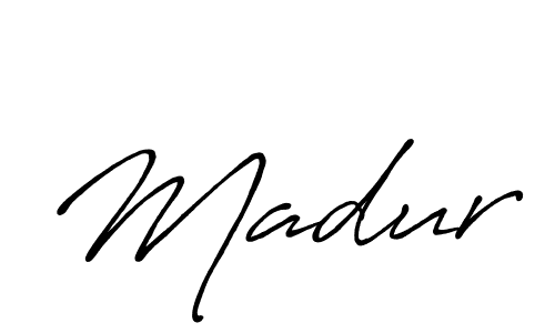 Also we have Madur name is the best signature style. Create professional handwritten signature collection using Antro_Vectra_Bolder autograph style. Madur signature style 7 images and pictures png