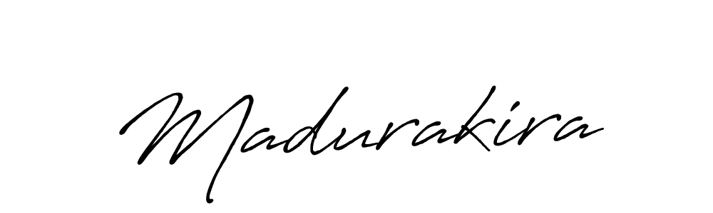 Also we have Madurakira name is the best signature style. Create professional handwritten signature collection using Antro_Vectra_Bolder autograph style. Madurakira signature style 7 images and pictures png