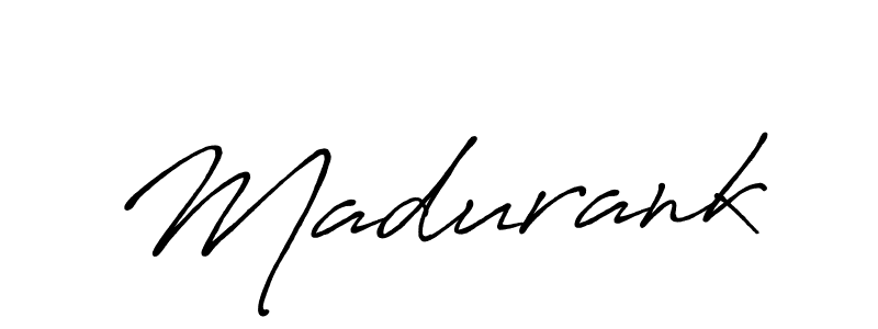 Create a beautiful signature design for name Madurank. With this signature (Antro_Vectra_Bolder) fonts, you can make a handwritten signature for free. Madurank signature style 7 images and pictures png