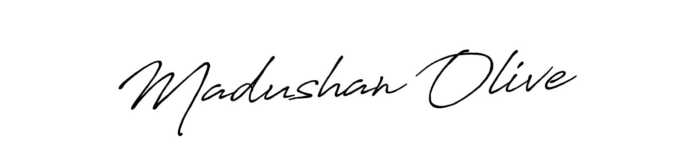 You can use this online signature creator to create a handwritten signature for the name Madushan Olive. This is the best online autograph maker. Madushan Olive signature style 7 images and pictures png