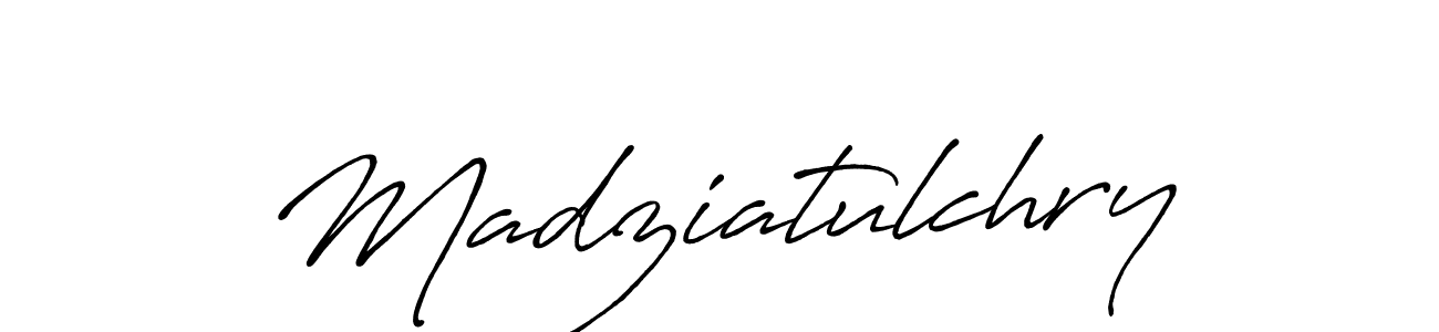 Also we have Madziatulchry name is the best signature style. Create professional handwritten signature collection using Antro_Vectra_Bolder autograph style. Madziatulchry signature style 7 images and pictures png
