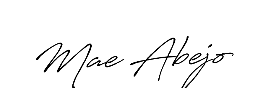 You should practise on your own different ways (Antro_Vectra_Bolder) to write your name (Mae Abejo) in signature. don't let someone else do it for you. Mae Abejo signature style 7 images and pictures png