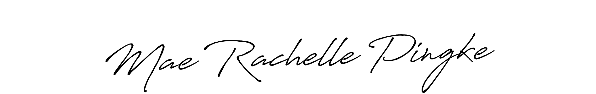 Use a signature maker to create a handwritten signature online. With this signature software, you can design (Antro_Vectra_Bolder) your own signature for name Mae Rachelle Pingke. Mae Rachelle Pingke signature style 7 images and pictures png