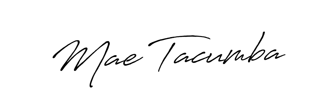 Also we have Mae Tacumba name is the best signature style. Create professional handwritten signature collection using Antro_Vectra_Bolder autograph style. Mae Tacumba signature style 7 images and pictures png