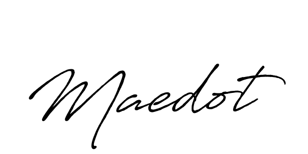 You should practise on your own different ways (Antro_Vectra_Bolder) to write your name (Maedot) in signature. don't let someone else do it for you. Maedot signature style 7 images and pictures png