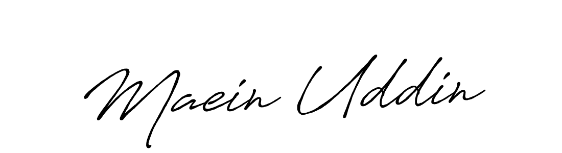 How to make Maein Uddin signature? Antro_Vectra_Bolder is a professional autograph style. Create handwritten signature for Maein Uddin name. Maein Uddin signature style 7 images and pictures png