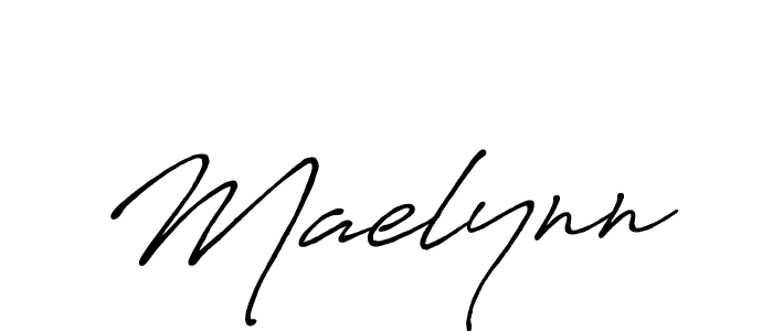 Use a signature maker to create a handwritten signature online. With this signature software, you can design (Antro_Vectra_Bolder) your own signature for name Maelynn. Maelynn signature style 7 images and pictures png