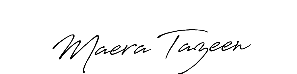 Also You can easily find your signature by using the search form. We will create Maera Tazeen name handwritten signature images for you free of cost using Antro_Vectra_Bolder sign style. Maera Tazeen signature style 7 images and pictures png
