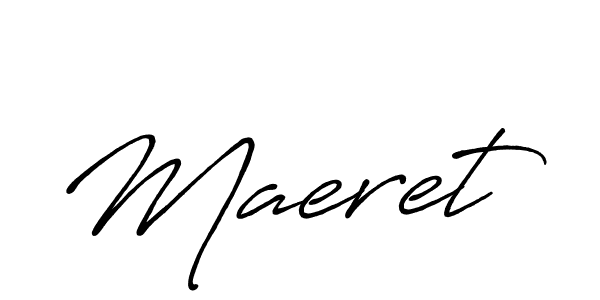 Make a beautiful signature design for name Maeret. With this signature (Antro_Vectra_Bolder) style, you can create a handwritten signature for free. Maeret signature style 7 images and pictures png
