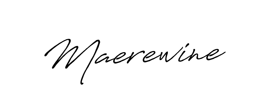 How to make Maerewine signature? Antro_Vectra_Bolder is a professional autograph style. Create handwritten signature for Maerewine name. Maerewine signature style 7 images and pictures png