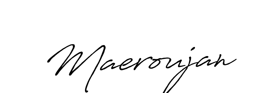 Similarly Antro_Vectra_Bolder is the best handwritten signature design. Signature creator online .You can use it as an online autograph creator for name Maeroujan. Maeroujan signature style 7 images and pictures png