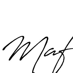 Best and Professional Signature Style for Maf. Antro_Vectra_Bolder Best Signature Style Collection. Maf signature style 7 images and pictures png
