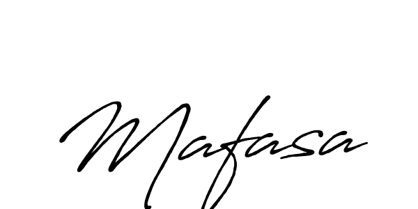 Make a beautiful signature design for name Mafasa. With this signature (Antro_Vectra_Bolder) style, you can create a handwritten signature for free. Mafasa signature style 7 images and pictures png