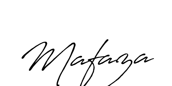 Make a beautiful signature design for name Mafaza. With this signature (Antro_Vectra_Bolder) style, you can create a handwritten signature for free. Mafaza signature style 7 images and pictures png
