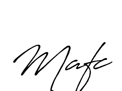 How to make Mafc name signature. Use Antro_Vectra_Bolder style for creating short signs online. This is the latest handwritten sign. Mafc signature style 7 images and pictures png
