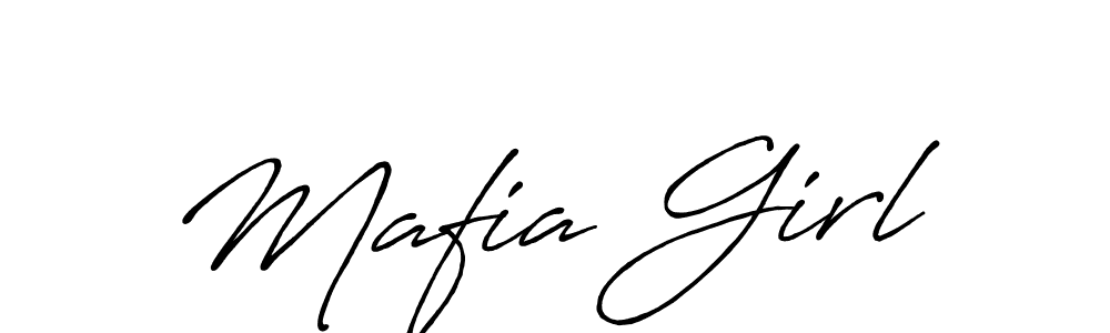 Once you've used our free online signature maker to create your best signature Antro_Vectra_Bolder style, it's time to enjoy all of the benefits that Mafia Girl name signing documents. Mafia Girl signature style 7 images and pictures png