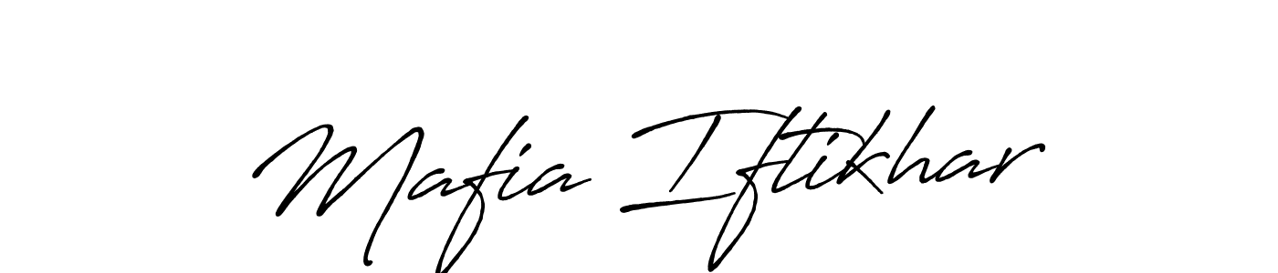 Make a beautiful signature design for name Mafia Iftikhar. Use this online signature maker to create a handwritten signature for free. Mafia Iftikhar signature style 7 images and pictures png