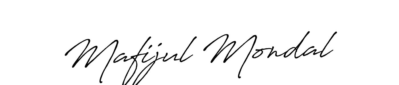 Mafijul Mondal stylish signature style. Best Handwritten Sign (Antro_Vectra_Bolder) for my name. Handwritten Signature Collection Ideas for my name Mafijul Mondal. Mafijul Mondal signature style 7 images and pictures png