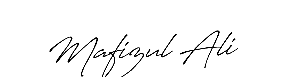 How to make Mafizul Ali name signature. Use Antro_Vectra_Bolder style for creating short signs online. This is the latest handwritten sign. Mafizul Ali signature style 7 images and pictures png