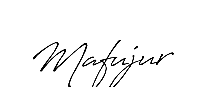 Make a beautiful signature design for name Mafujur. With this signature (Antro_Vectra_Bolder) style, you can create a handwritten signature for free. Mafujur signature style 7 images and pictures png