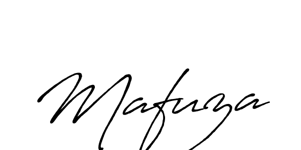 You should practise on your own different ways (Antro_Vectra_Bolder) to write your name (Mafuza) in signature. don't let someone else do it for you. Mafuza signature style 7 images and pictures png