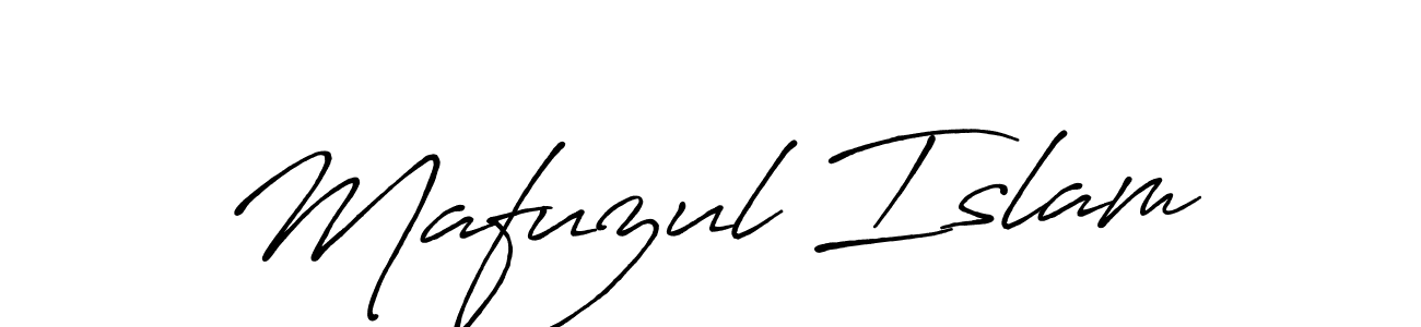 Design your own signature with our free online signature maker. With this signature software, you can create a handwritten (Antro_Vectra_Bolder) signature for name Mafuzul Islam. Mafuzul Islam signature style 7 images and pictures png