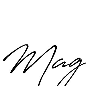 Use a signature maker to create a handwritten signature online. With this signature software, you can design (Antro_Vectra_Bolder) your own signature for name Mag. Mag signature style 7 images and pictures png