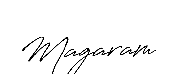 Magaram stylish signature style. Best Handwritten Sign (Antro_Vectra_Bolder) for my name. Handwritten Signature Collection Ideas for my name Magaram. Magaram signature style 7 images and pictures png