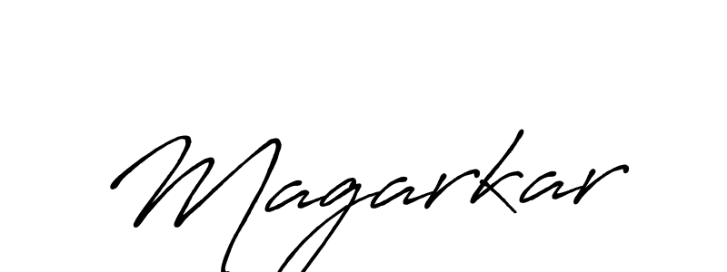 It looks lik you need a new signature style for name Magarkar. Design unique handwritten (Antro_Vectra_Bolder) signature with our free signature maker in just a few clicks. Magarkar signature style 7 images and pictures png