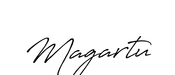 It looks lik you need a new signature style for name Magartu. Design unique handwritten (Antro_Vectra_Bolder) signature with our free signature maker in just a few clicks. Magartu signature style 7 images and pictures png