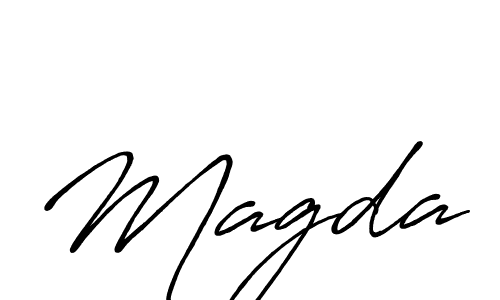 Once you've used our free online signature maker to create your best signature Antro_Vectra_Bolder style, it's time to enjoy all of the benefits that Magda name signing documents. Magda signature style 7 images and pictures png