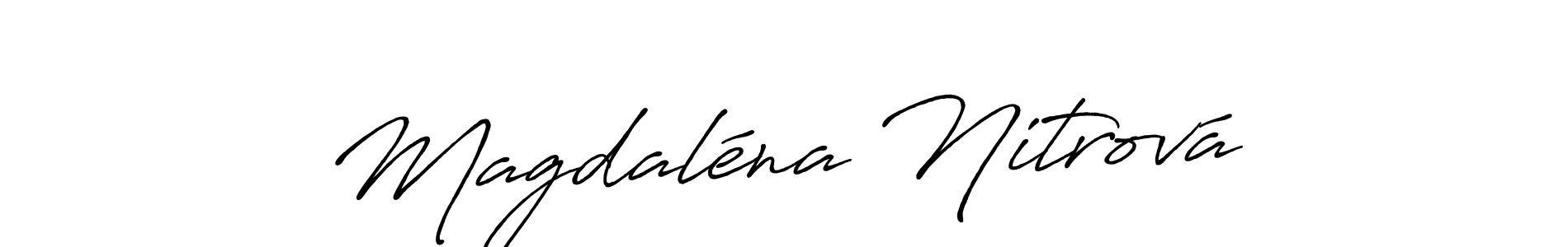 Here are the top 10 professional signature styles for the name Magdaléna Nitrová. These are the best autograph styles you can use for your name. Magdaléna Nitrová signature style 7 images and pictures png