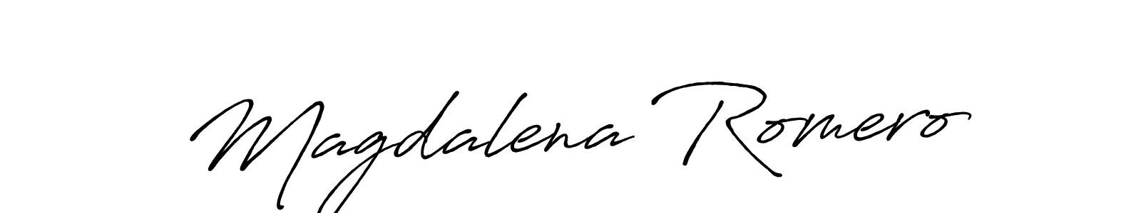 Here are the top 10 professional signature styles for the name Magdalena Romero. These are the best autograph styles you can use for your name. Magdalena Romero signature style 7 images and pictures png