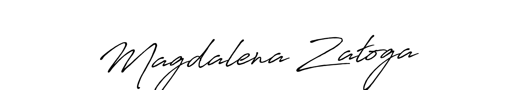 if you are searching for the best signature style for your name Magdalena Załoga. so please give up your signature search. here we have designed multiple signature styles  using Antro_Vectra_Bolder. Magdalena Załoga signature style 7 images and pictures png