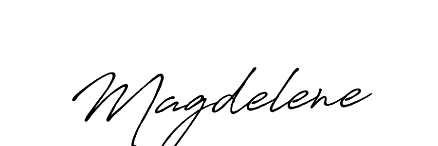 The best way (Antro_Vectra_Bolder) to make a short signature is to pick only two or three words in your name. The name Magdelene include a total of six letters. For converting this name. Magdelene signature style 7 images and pictures png