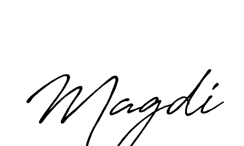 Best and Professional Signature Style for Magdi. Antro_Vectra_Bolder Best Signature Style Collection. Magdi signature style 7 images and pictures png