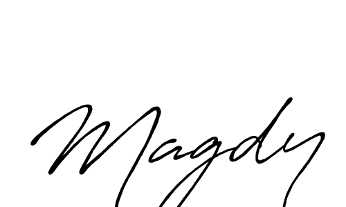 You should practise on your own different ways (Antro_Vectra_Bolder) to write your name (Magdy) in signature. don't let someone else do it for you. Magdy signature style 7 images and pictures png